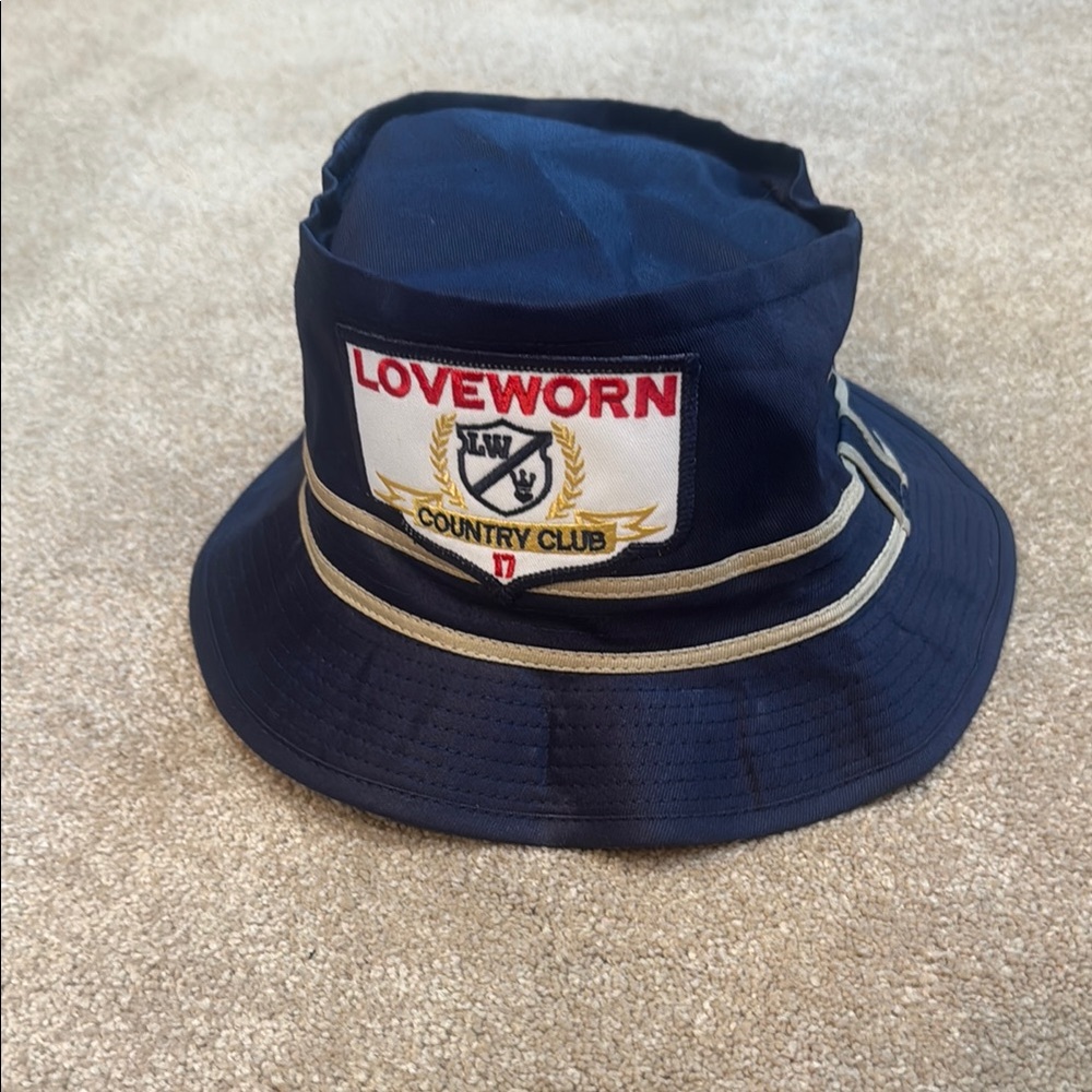 Loveworn Navy Bucket Hat